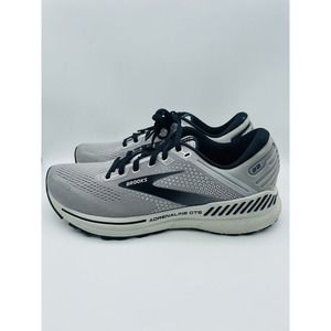 Brooks Adrenaline GTS 22 Mens Size 9.5 NARROW Running Shoes Gray EUC!